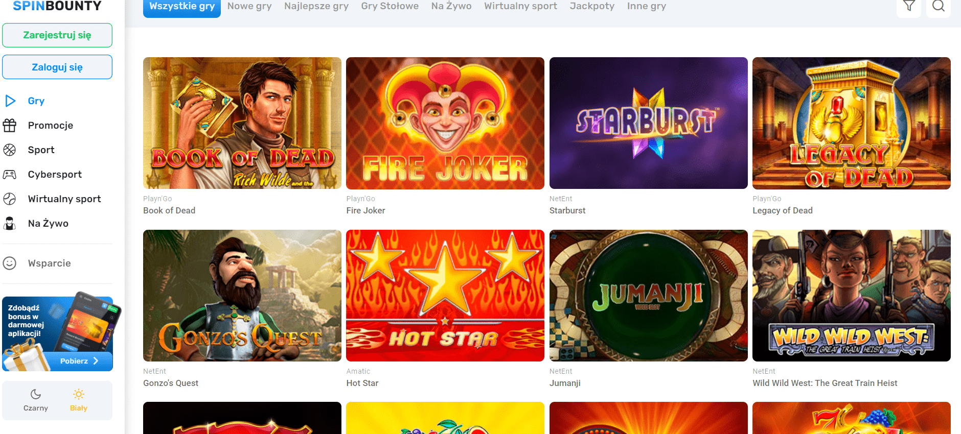 SpinBounty Zrzut ekranu 3